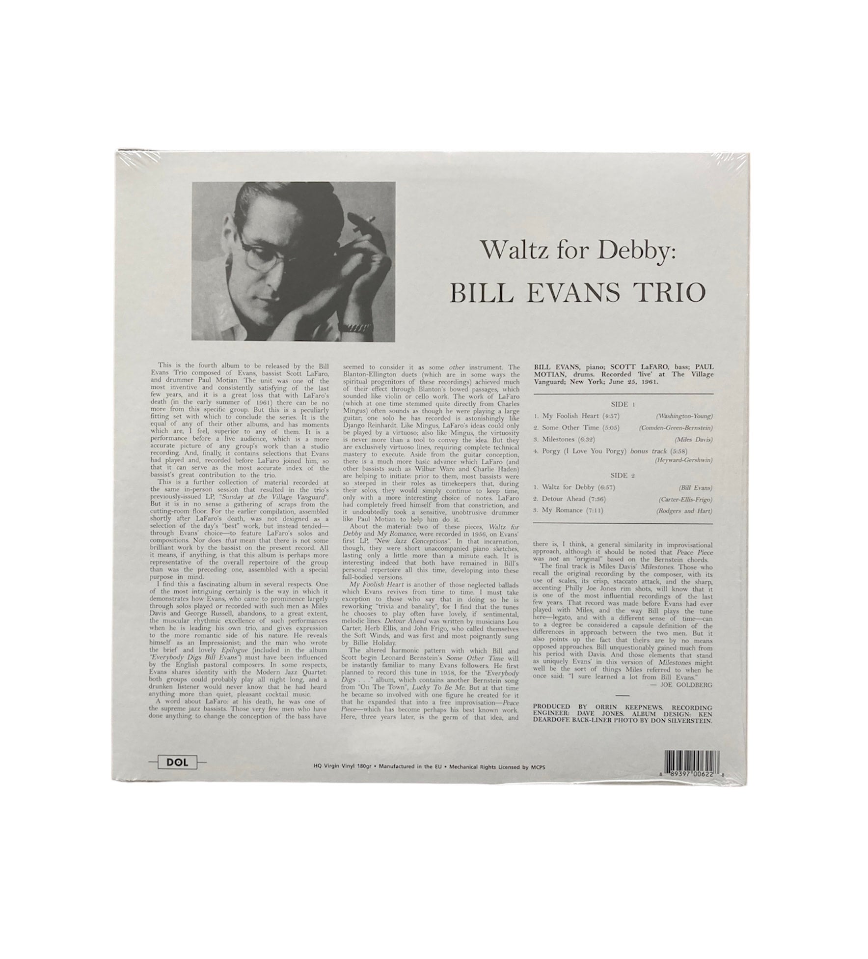 Bill Evans Trio – Waltz for Debby | YESTERDAYS NEW RECORDS