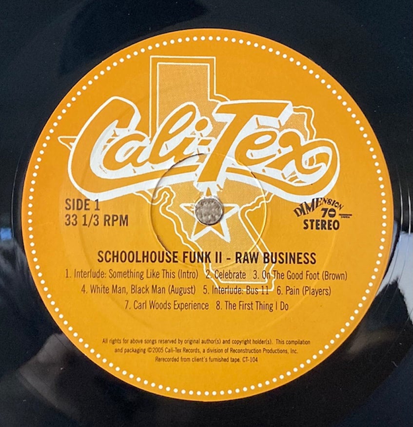 Various – Schoolhouse Funk 2 -Raw Business-