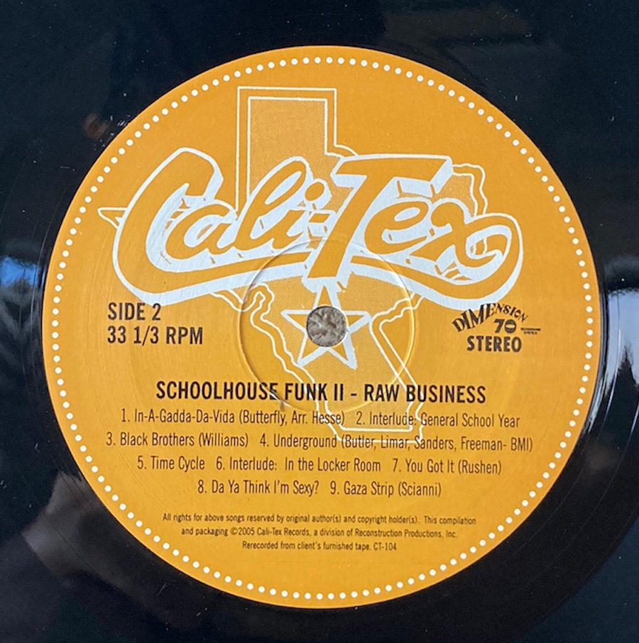 Various – Schoolhouse Funk 2 -Raw Business-